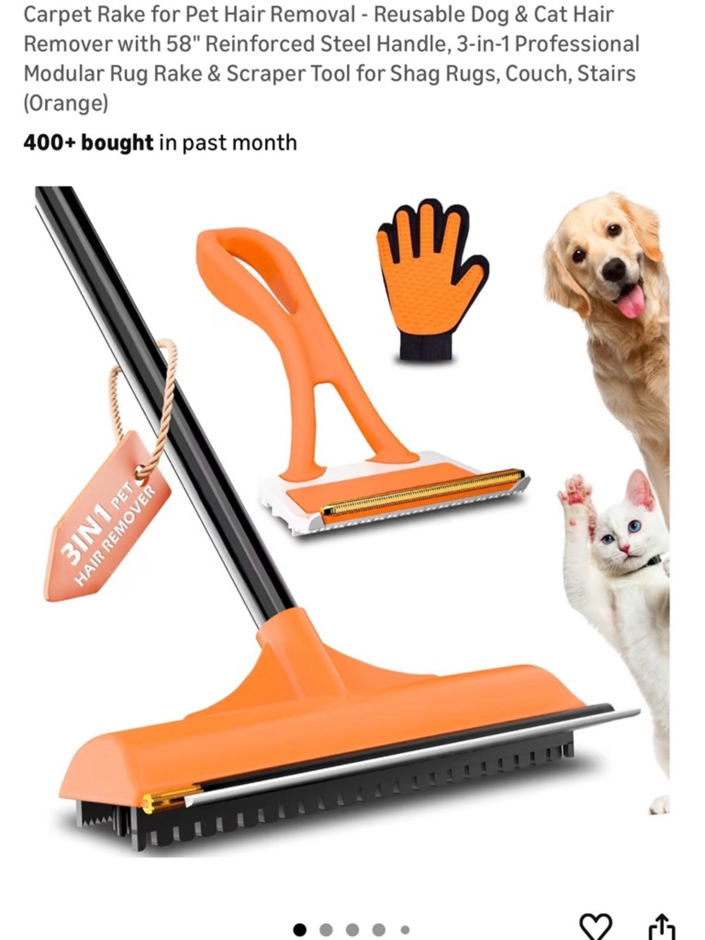 3 in 1 Pet Hair Removal Tool Set - Picture 4 of 11